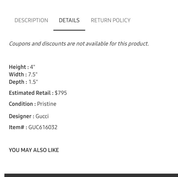 Gucci Leather Continental Wallet - Picture 4 of 8